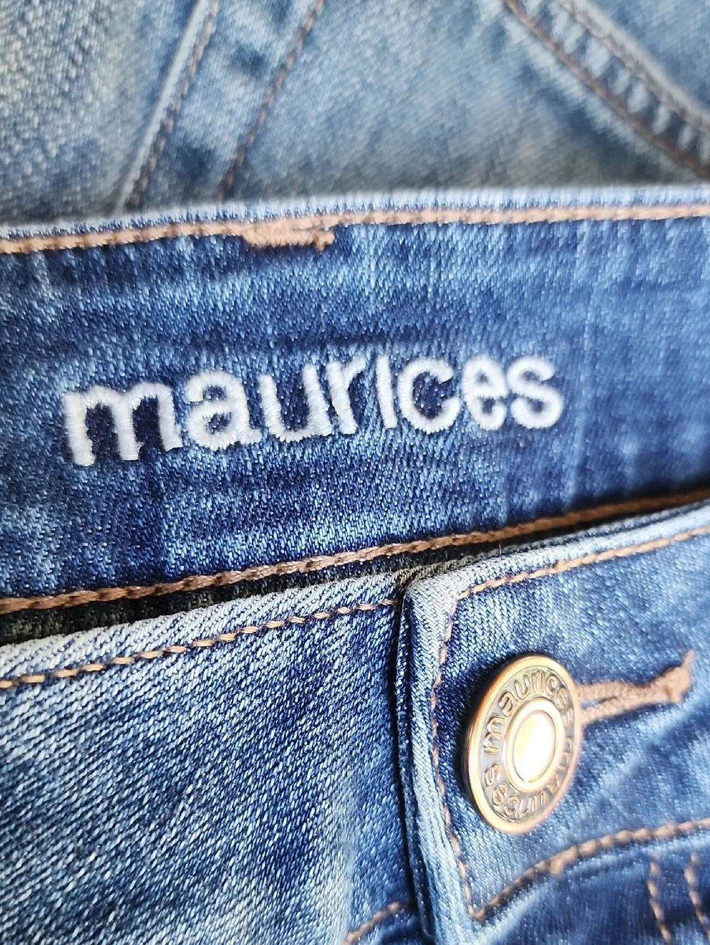 Maurices Ladies Distressed Denim Shorts